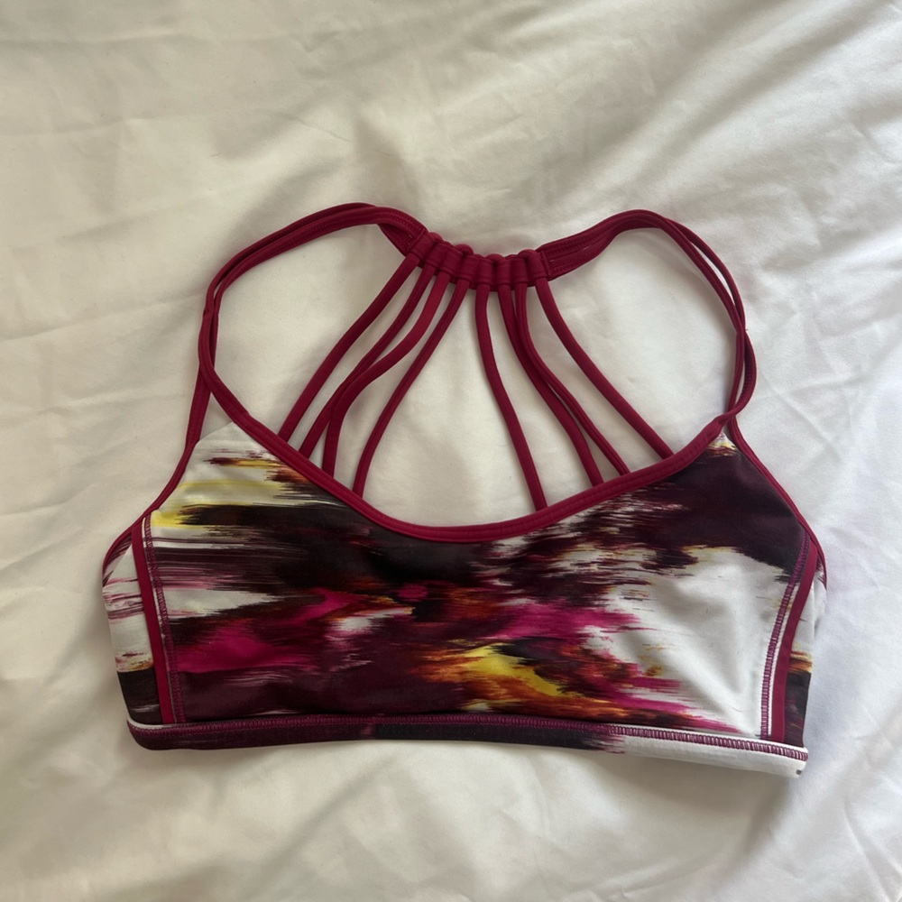 Lululemon Sports Bra with Criss-Cross Back